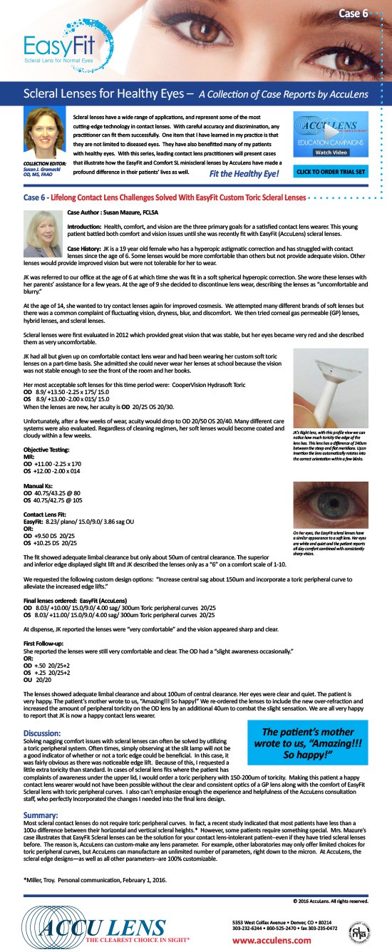 AccuLens Case Study #6