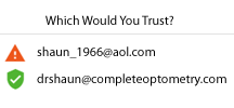 Which email would you trust?