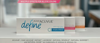 1-DAY ACUVUE DEFINE Brand Contact Lens Design