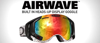 Oakley Airwave: GPS Enabled Goggle