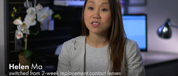 Helen Ma-daily contact lens wearer