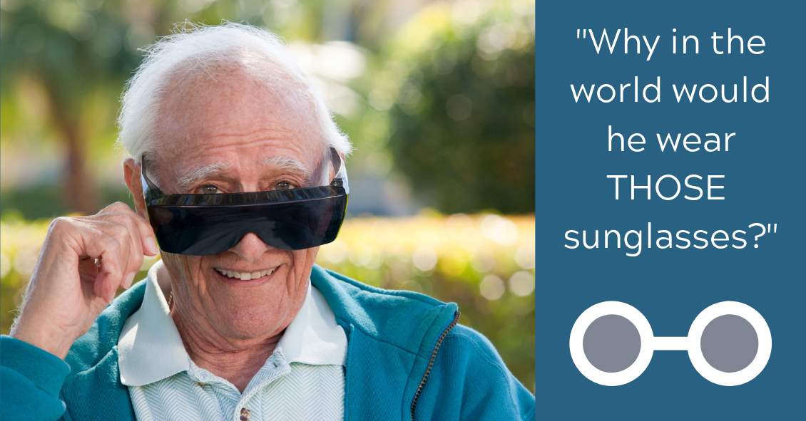 Why Do People Wear Those Big Sunglasses After Cataract Surgery?